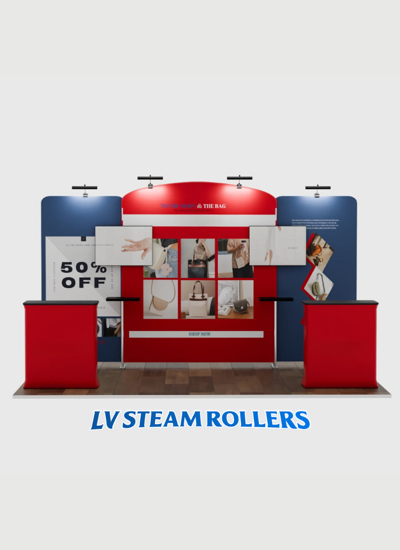 Portable Exhibit Display 20ft - Model 7