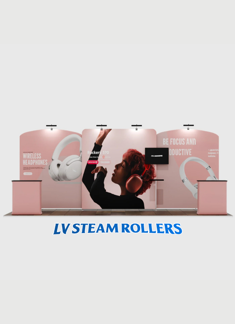 Portable Exhibit Display 20ft - Model 10