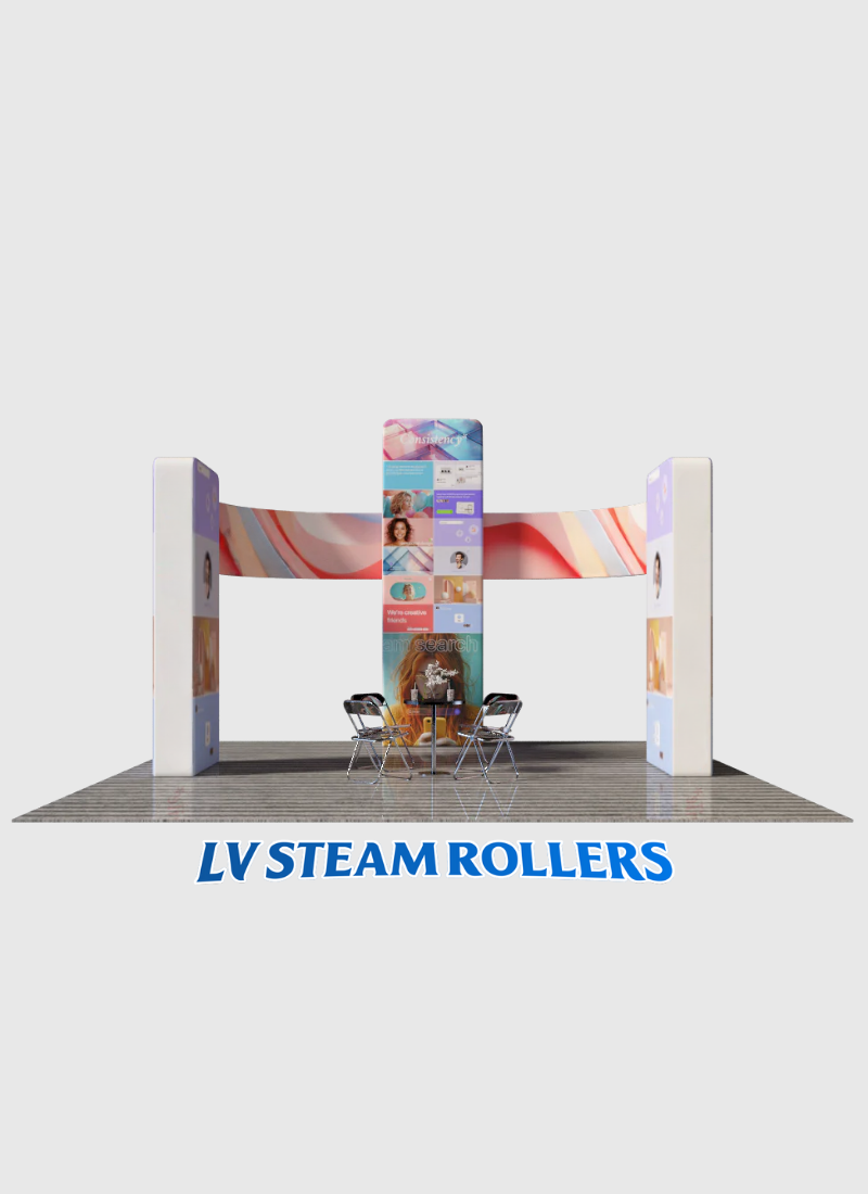 Modular Booth Kits 20ft x 20ft - Model 15