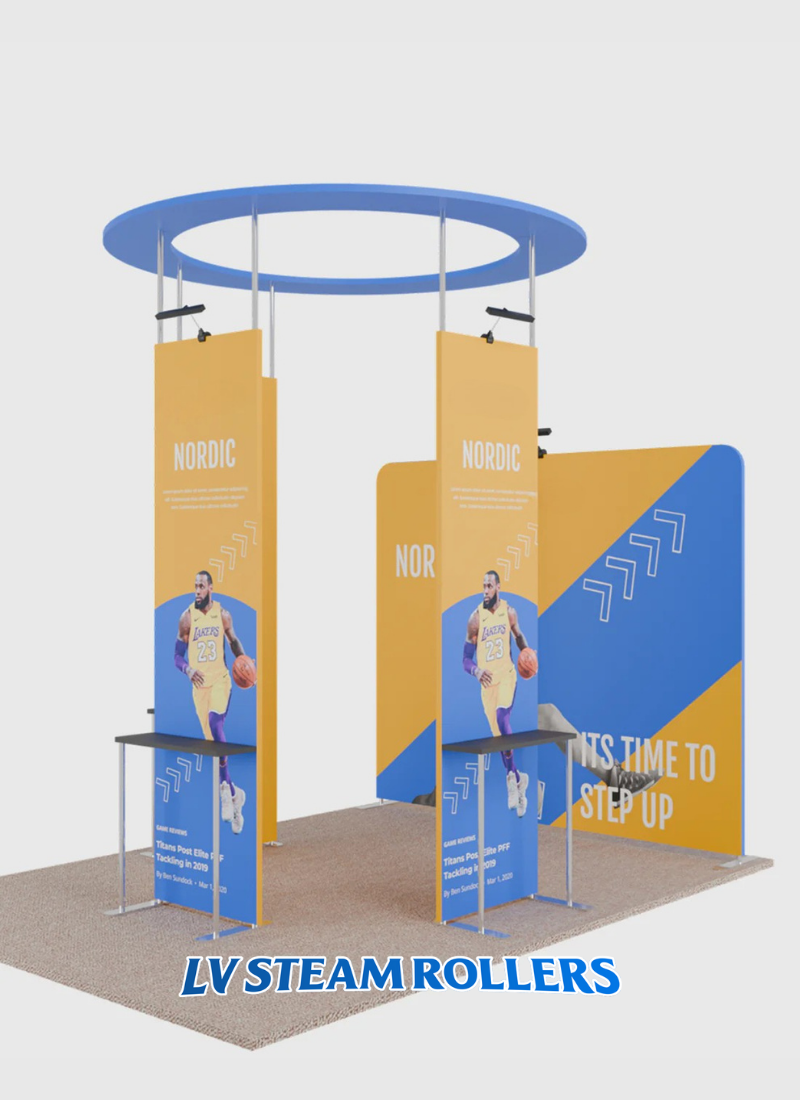 Modular Booth Kits 20ft x 20ft - Model 10