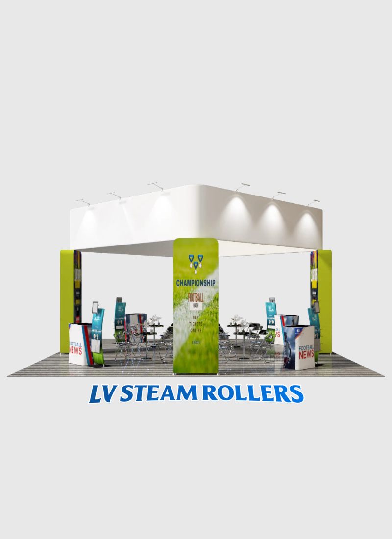 Modular Booth Kits 20ft x 20ft - Model 11