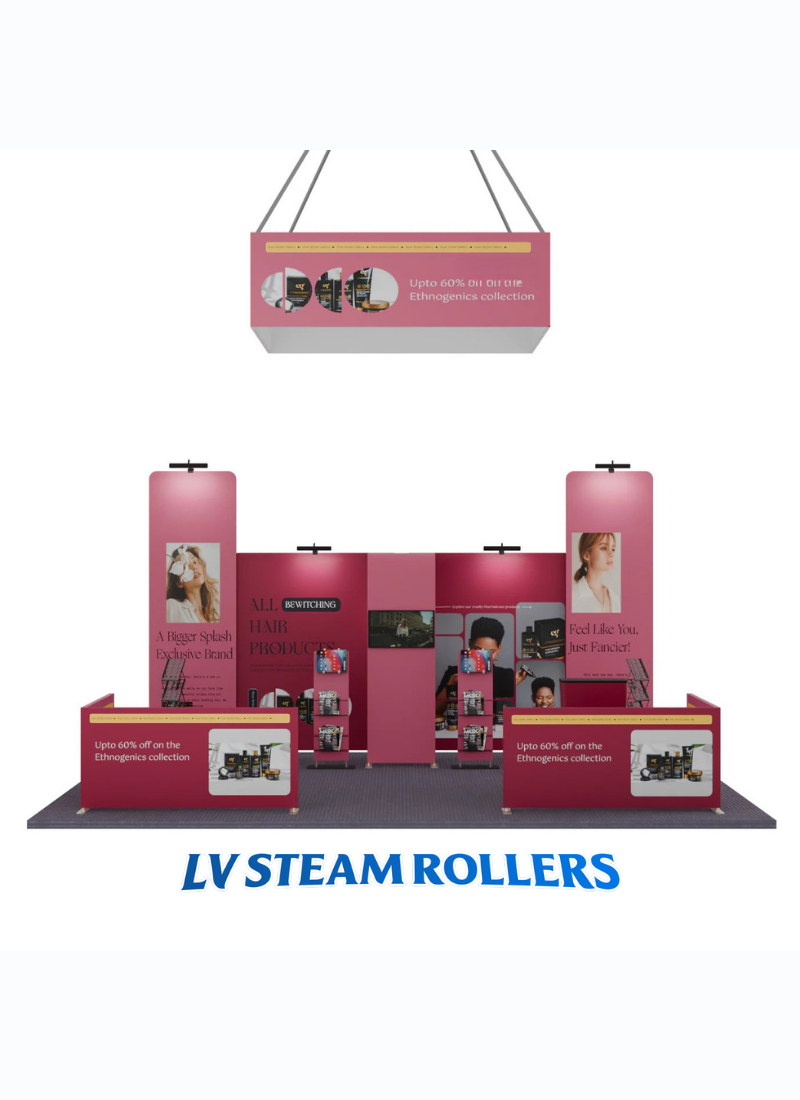 Modular Booth Kits 20ft x 20ft - Model 07