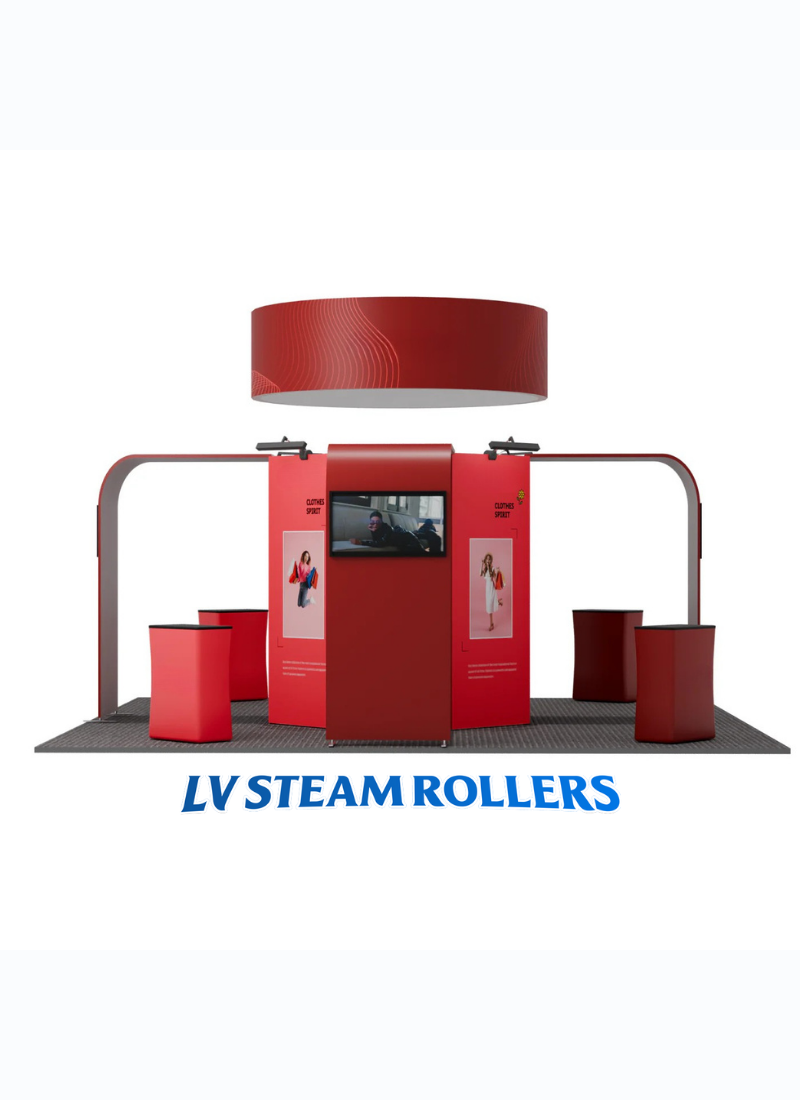 Modular Booth Kits 20ft x 20ft - Model 06