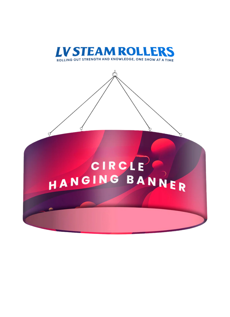 Sky Tube Circle Hanging Banner