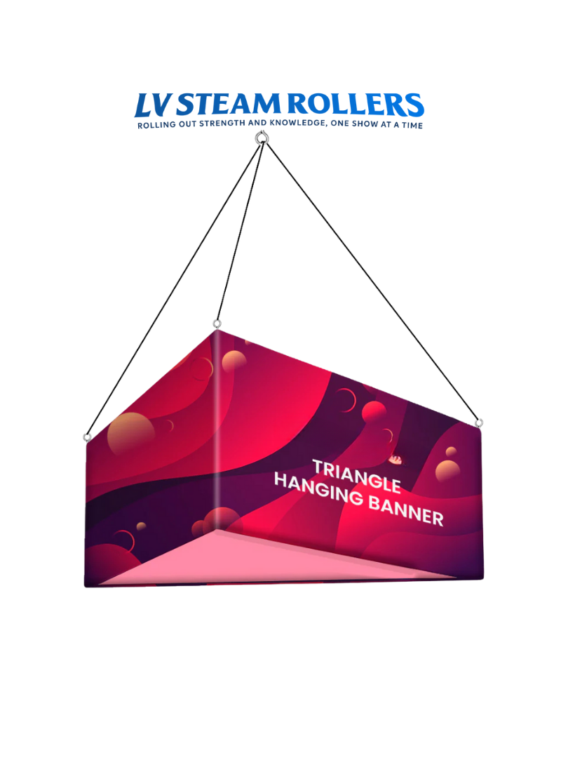 SkyTube Triangle Hanging Banner