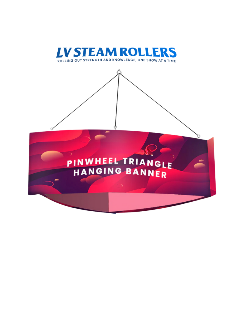 Sky Tube Pinwheel Triangle Hanging Banner