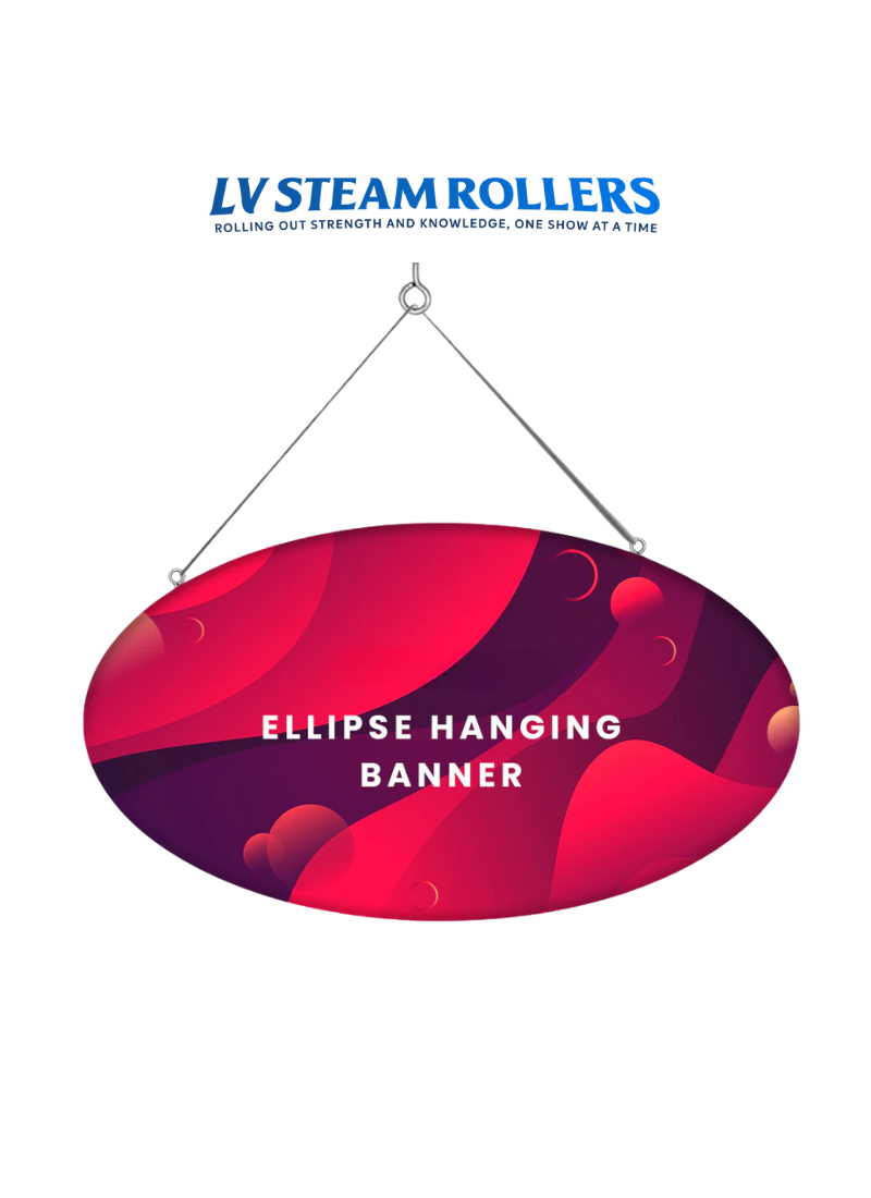 Sky Tube Ellipse Hanging Banner