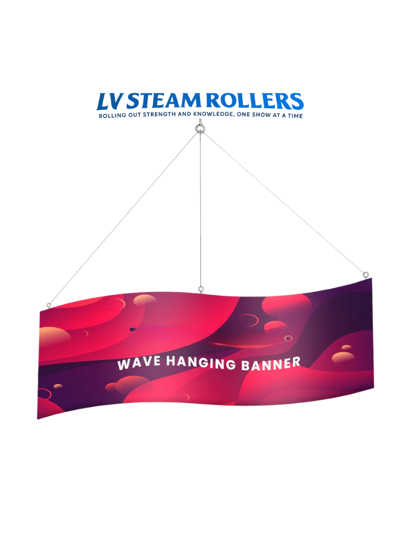 Sky Tube Wave Hanging Banner