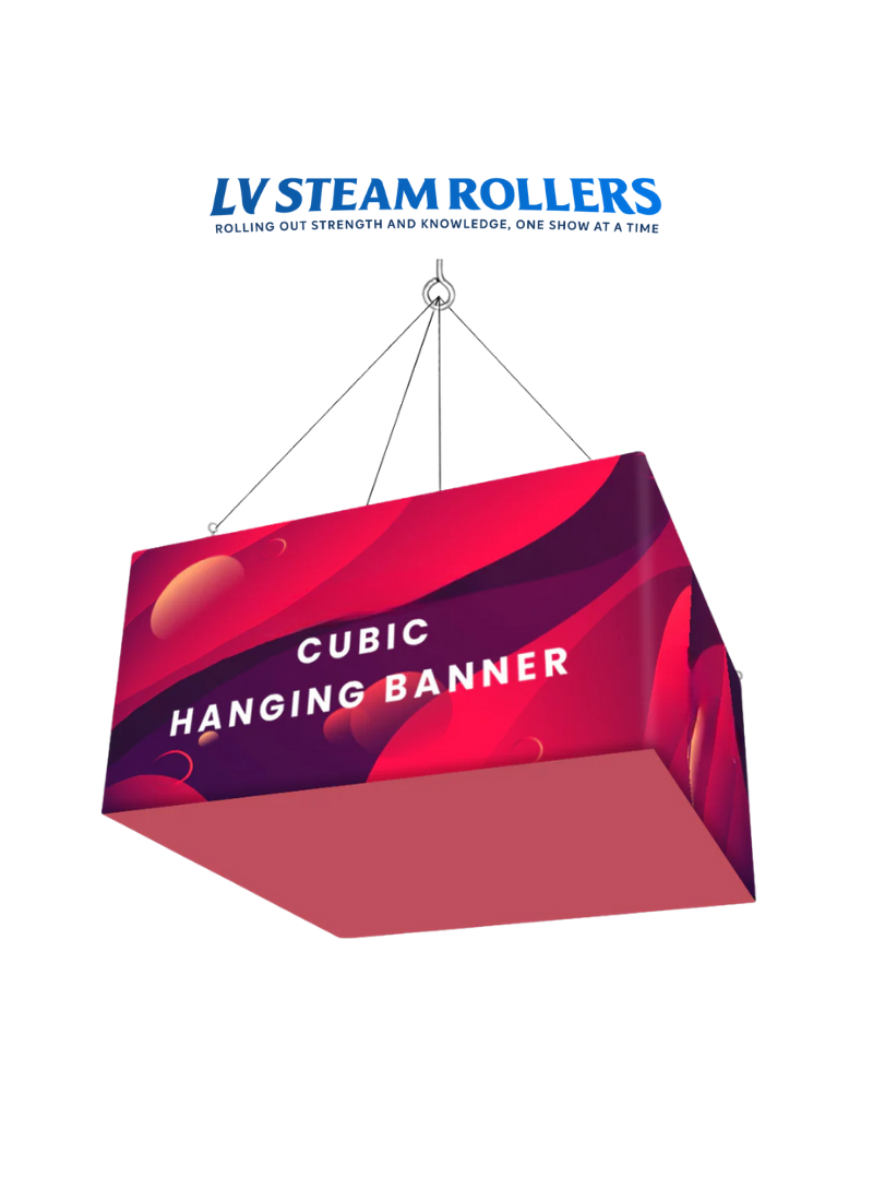 Sky Tube Cubic Hanging Banner