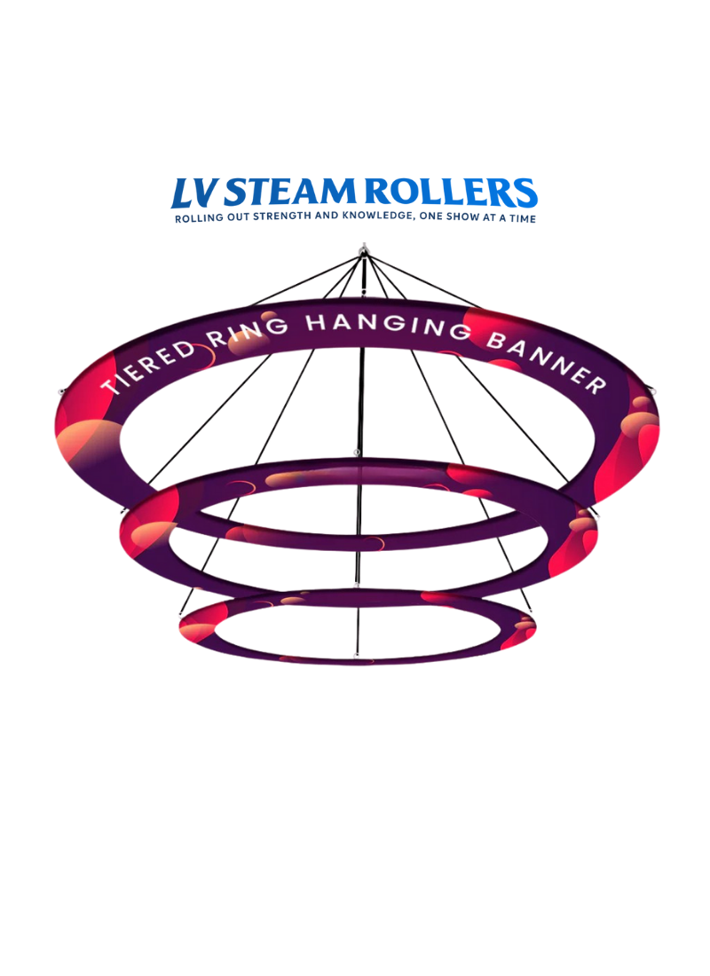 Tiered Ring Hanging Banner