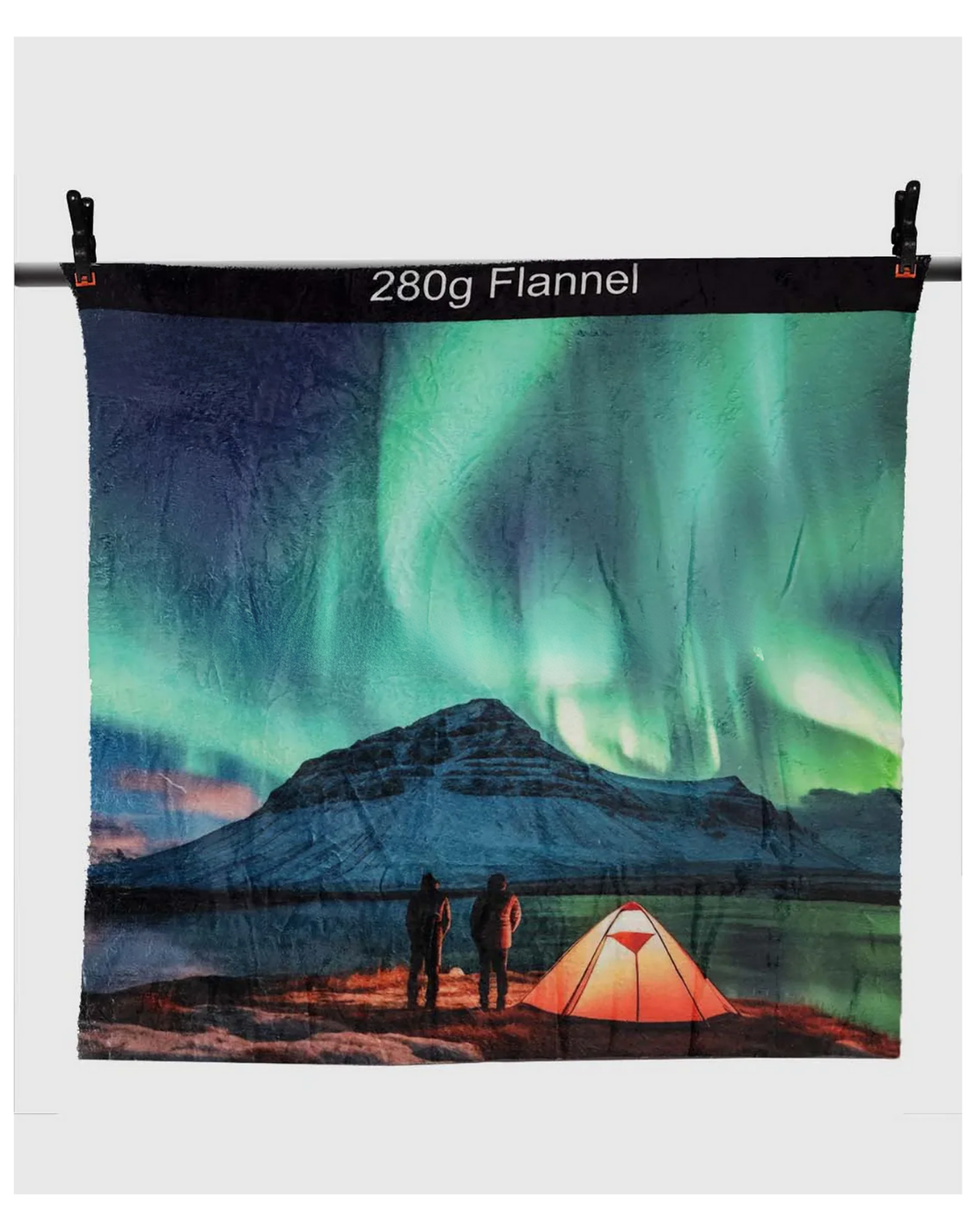 Flannel Polyester Fabric Printing -280G