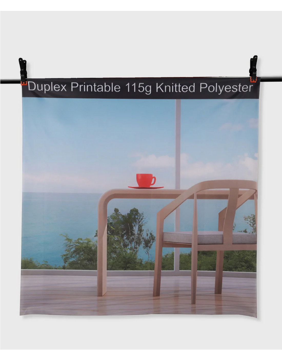 Duplex Knitted Polyester (115GSM)
