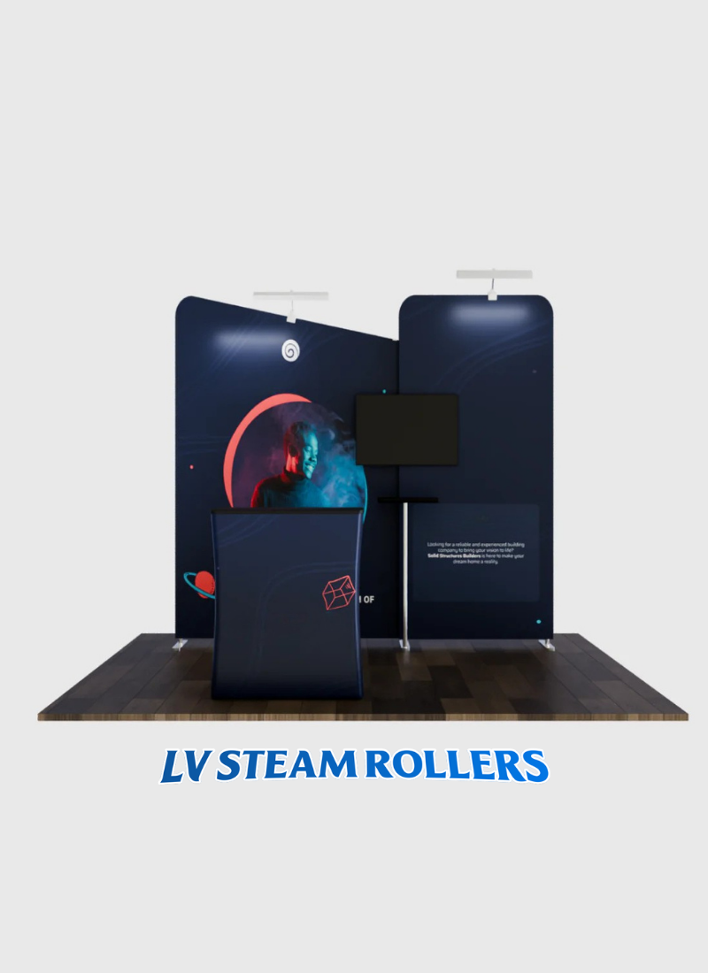 Portable Exhibit Display 10ft - Model 7