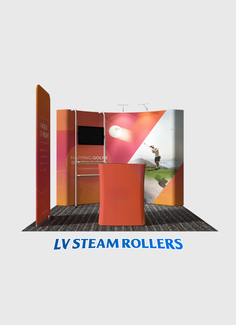 Portable Exhibit Display 10ft - Model 23