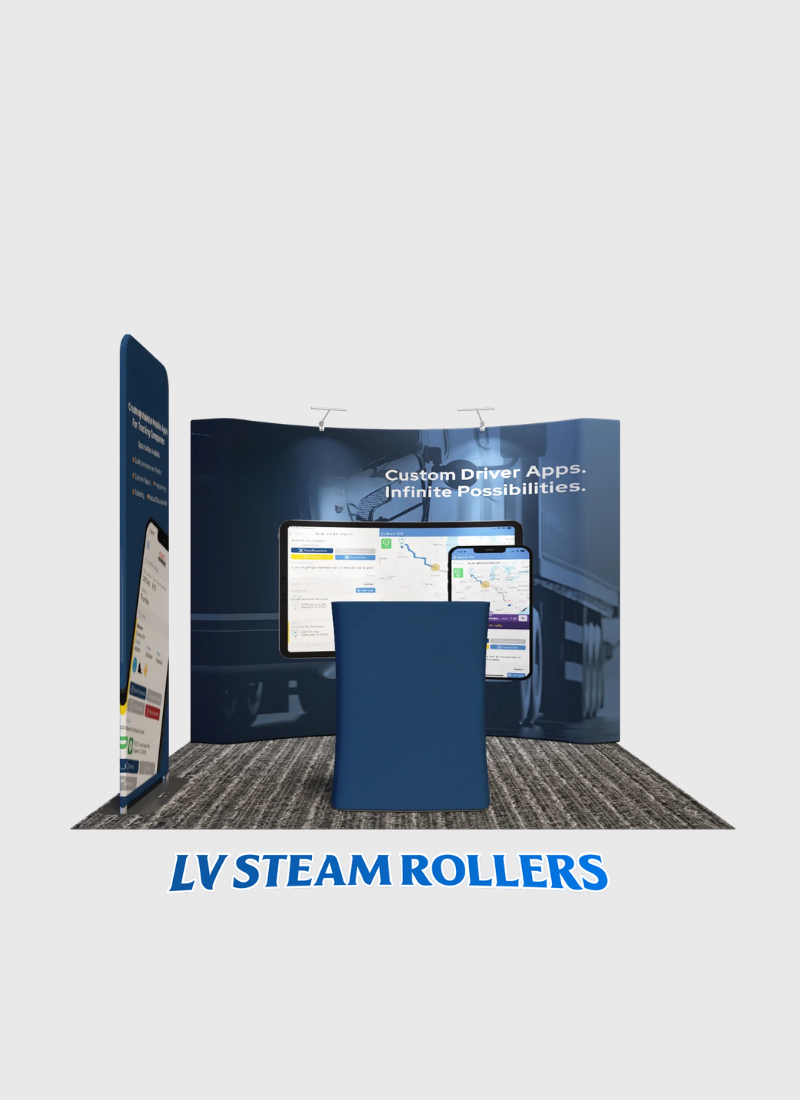 Portable Exhibit Display 10ft - Model 25