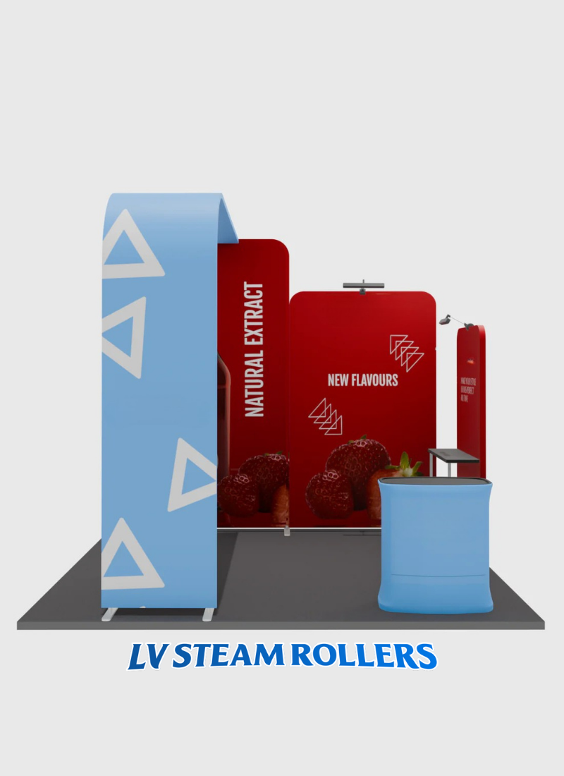 Portable Exhibit Display 10ft - Model 15